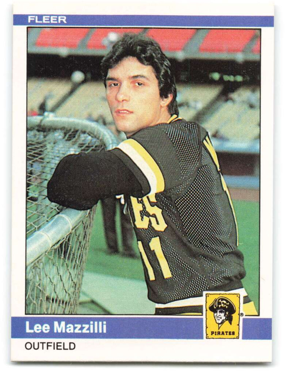 1985 Fleer Baseball 469 Lee Mazzilli