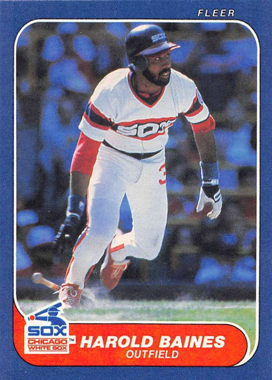 1986 Fleer #198 Harold Baines VG Chicago White Sox - Under the Radar Sports