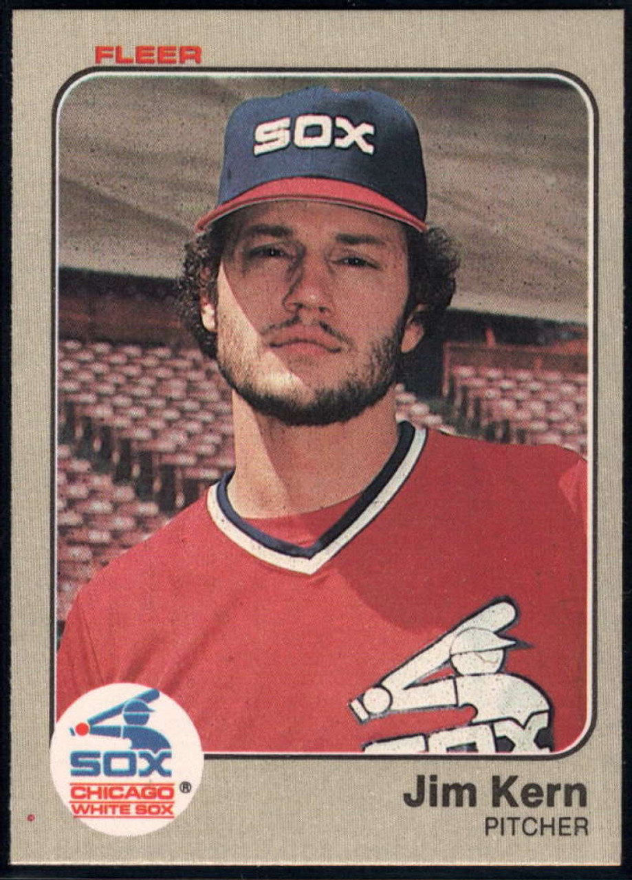 1983 Fleer #240 Jim Kern VG Chicago White Sox