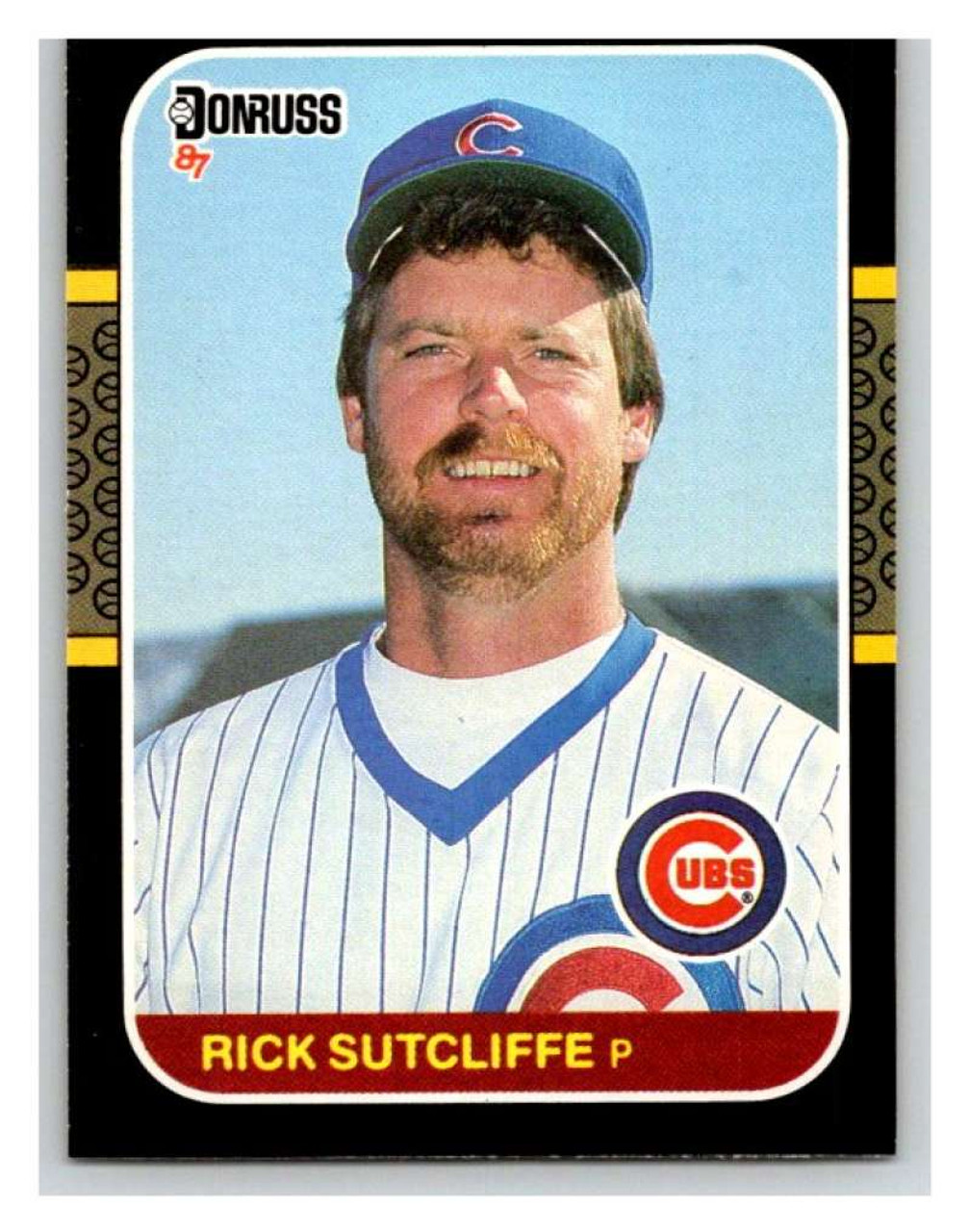 1991 Donruss #462 Rick Sutcliffe VG Chicago Cubs - Under the Radar Sports