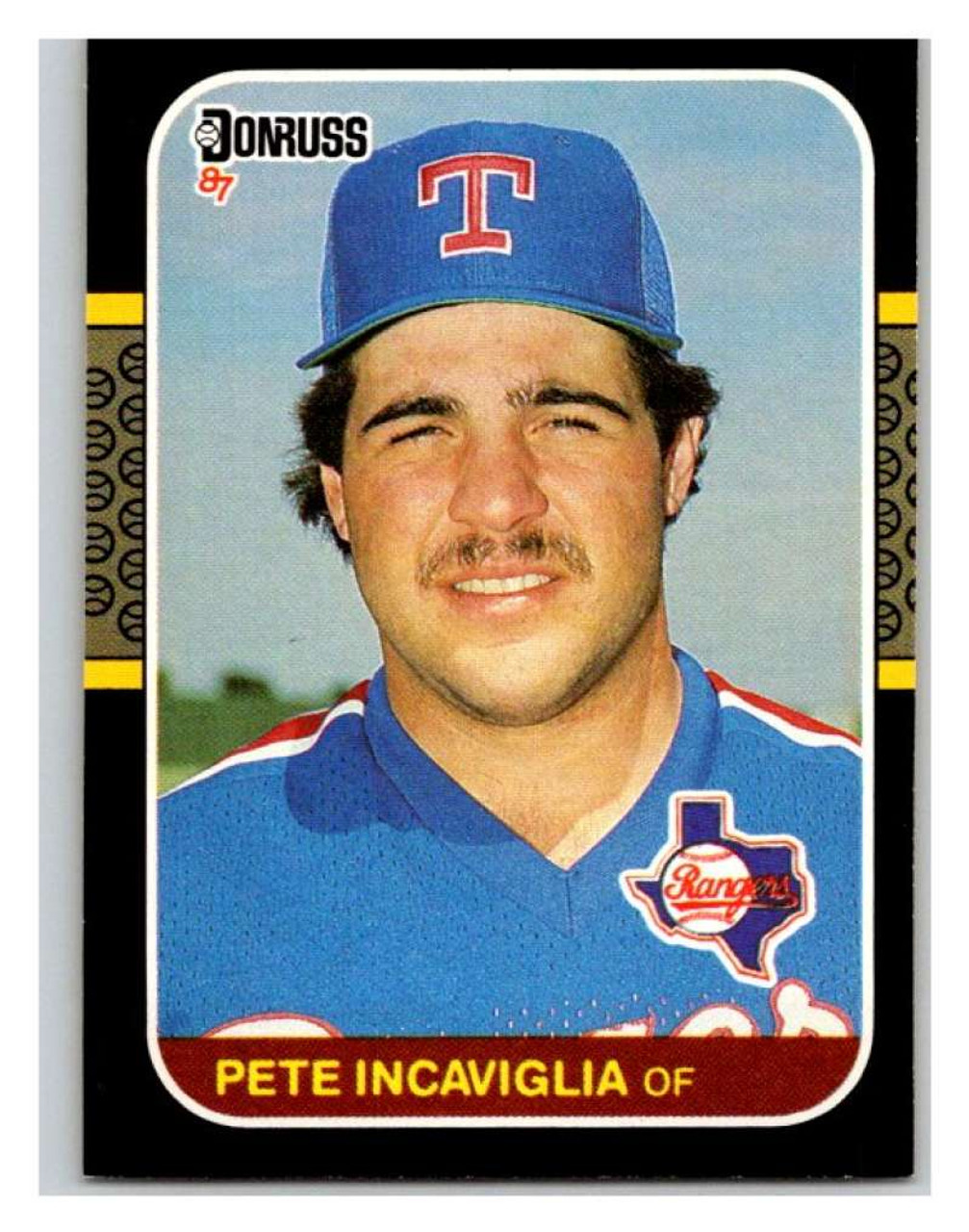 Pete Incaviglia  Texas rangers, Texas rangers baseball, Texas