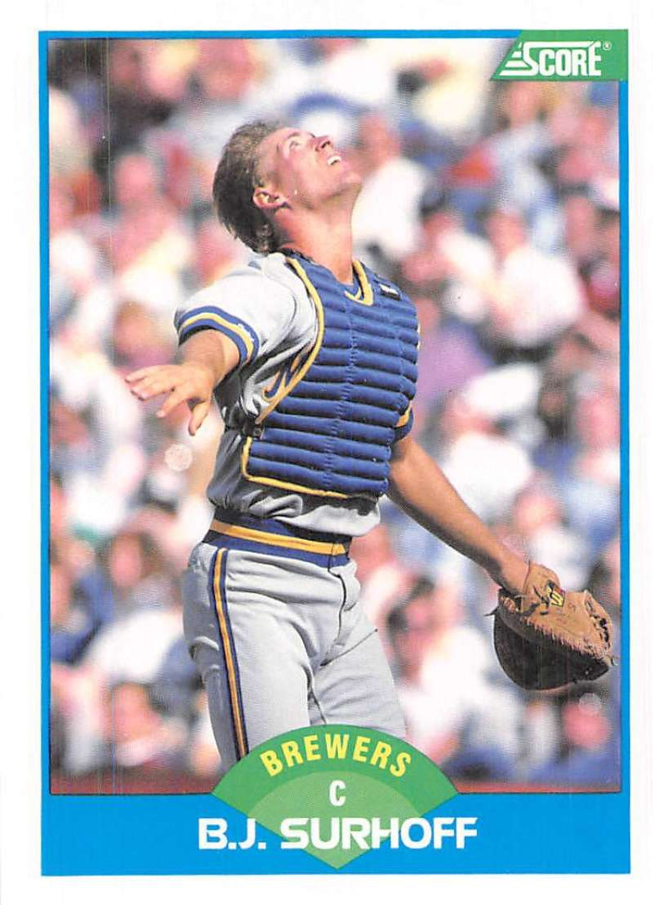  1989 Score with Rookie Traded Milwaukee Brewers Team