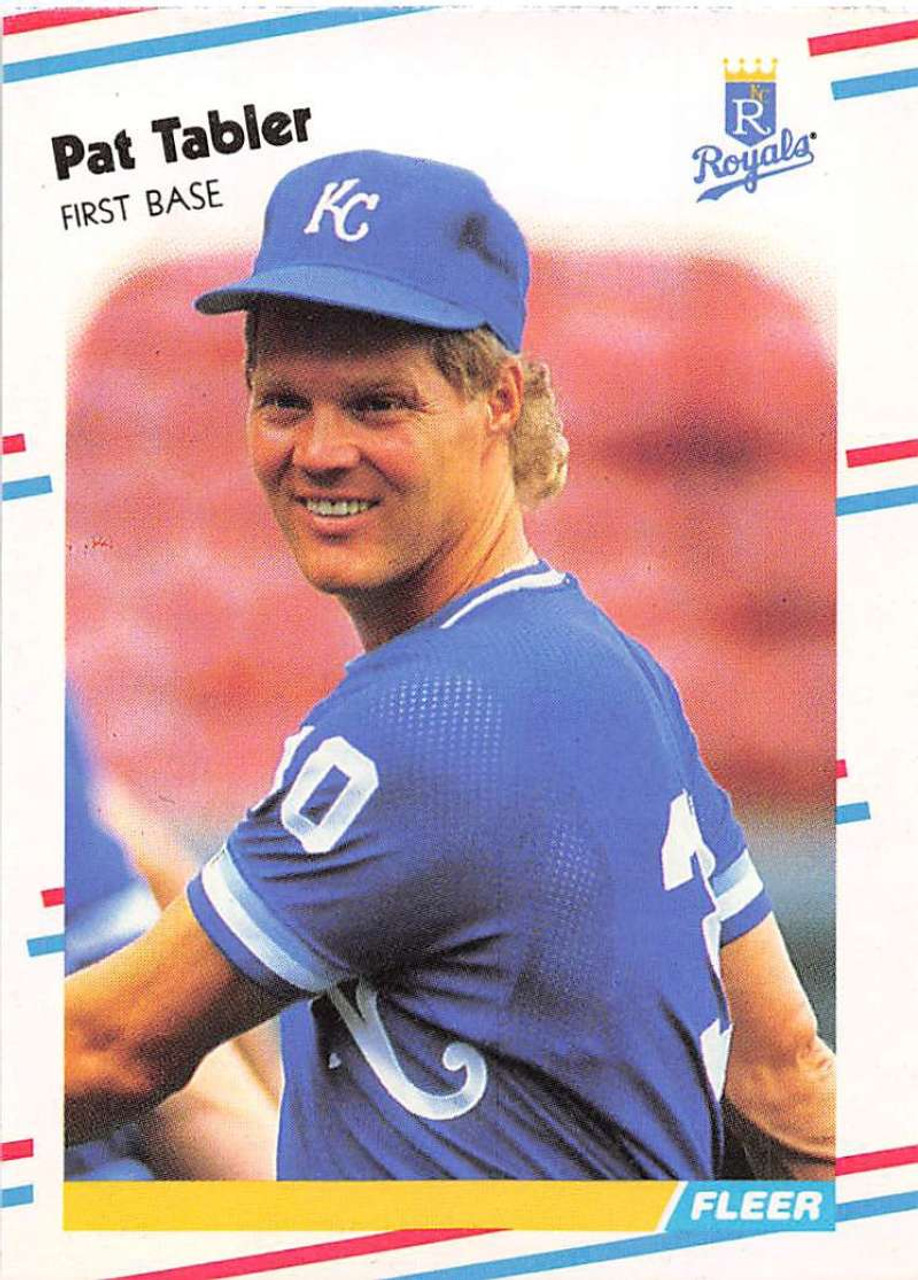 1988 Fleer Update #36 Pat Tabler VG Kansas City Royals - Under the