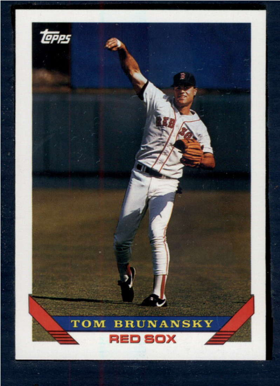Tom Brunansky autographed Baseball Card (Boston Red Sox) 1992 Upper Deck  #543