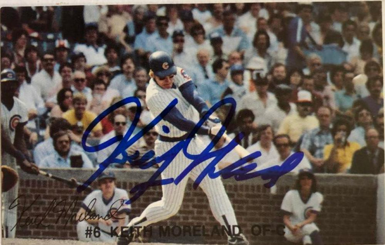 1982 Red Lobster Chicago Cubs - [Base] #6 - Keith Moreland