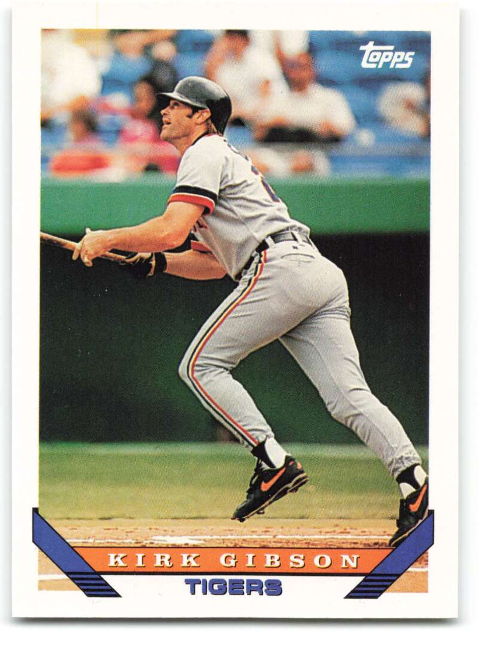 1993 Topps Traded #8T Kirk Gibson NM-MT Detroit Tigers - Under the Radar  Sports