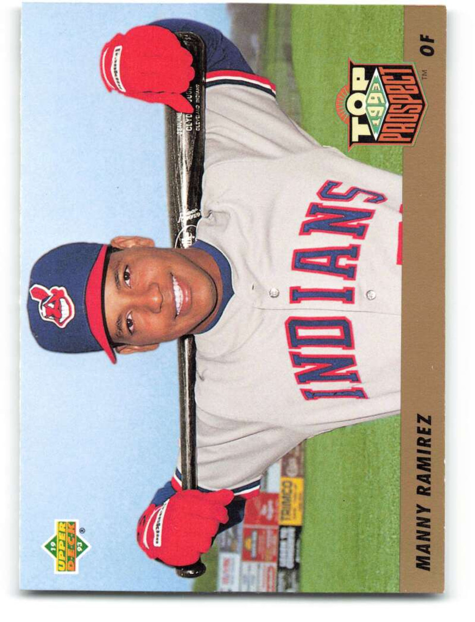 1993 Upper Deck #433 Manny Ramirez VG Cleveland Indians - Under the Radar  Sports