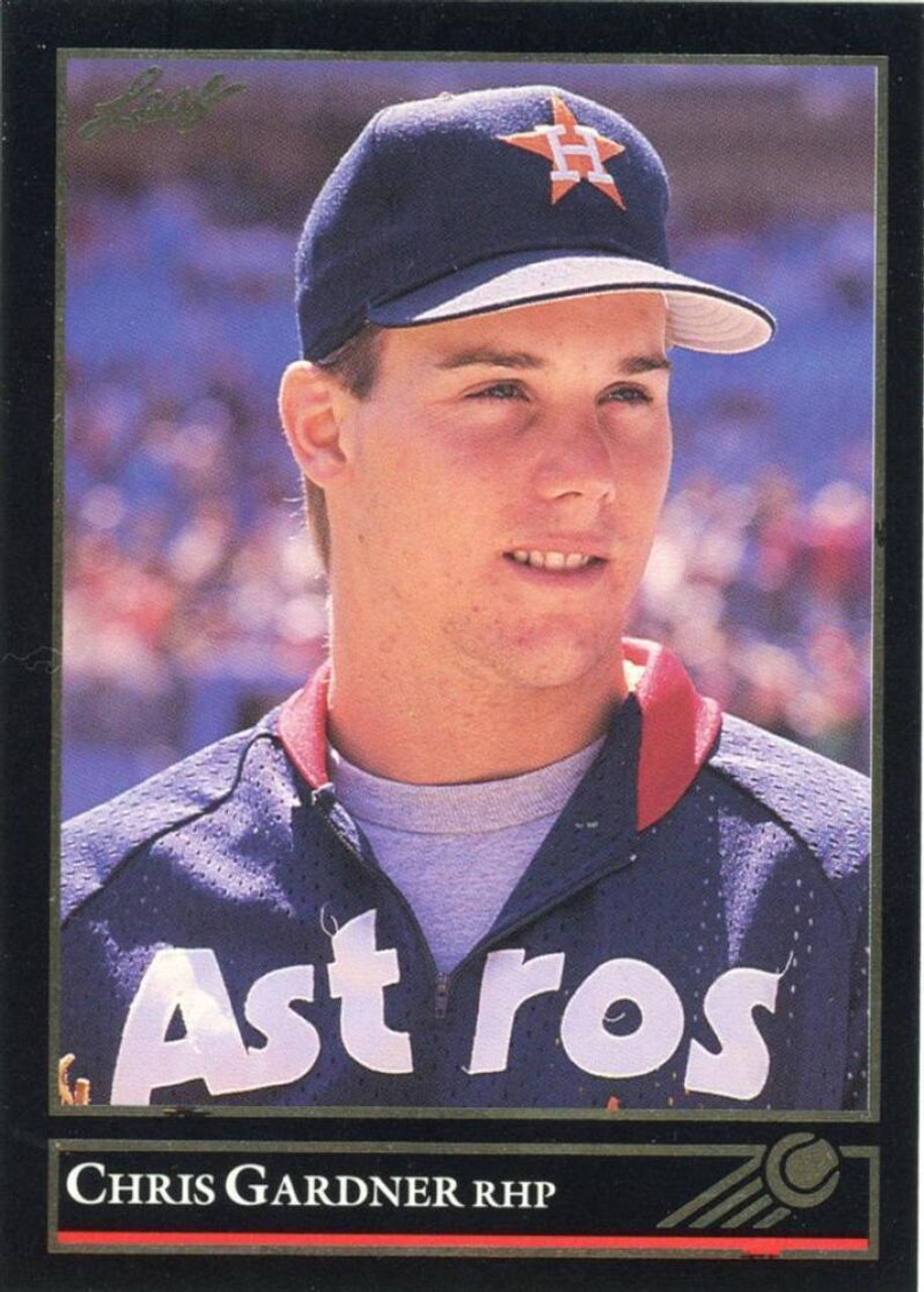 1992 Leaf Black Gold #8 Chris Gardner NM-MT Houston Astros - Under