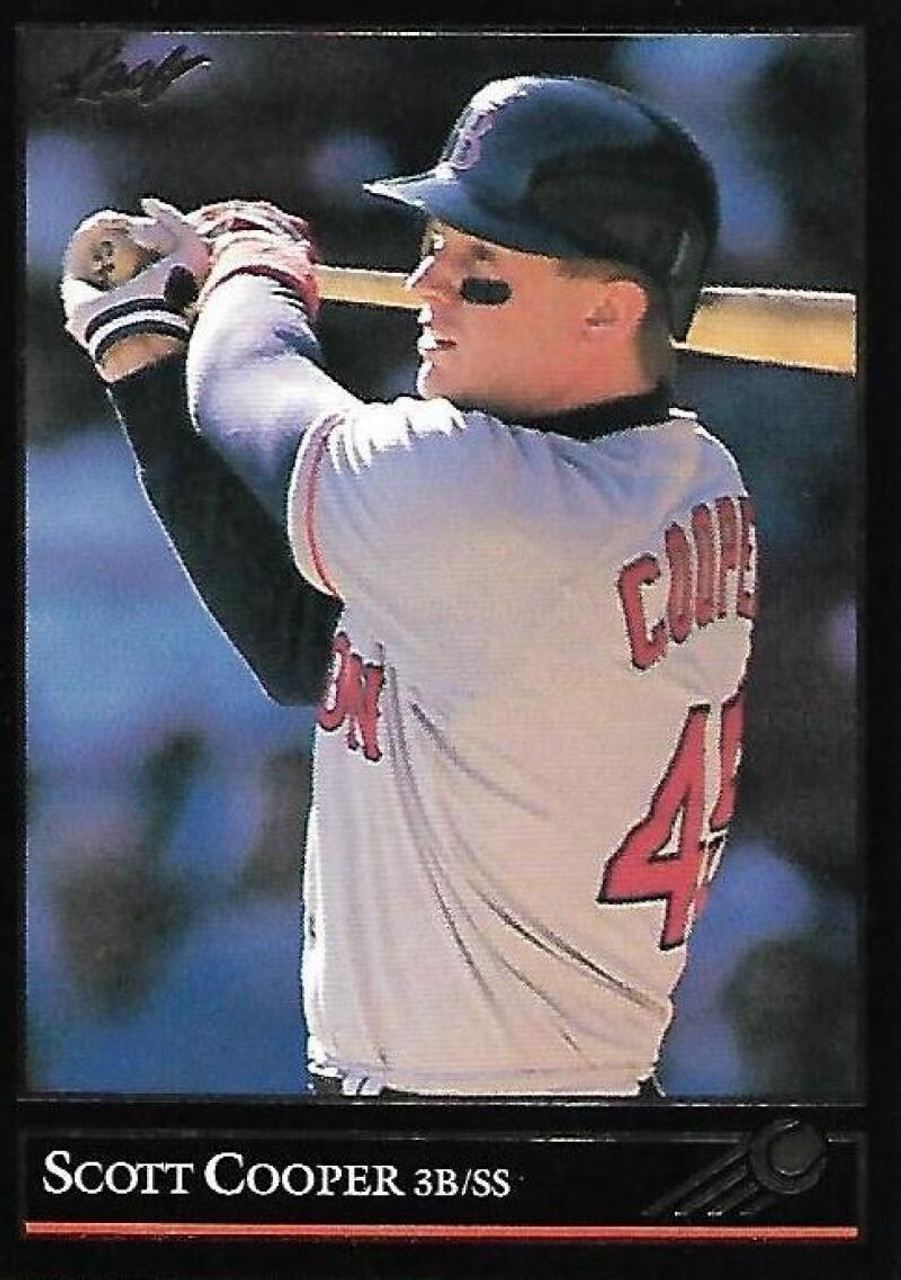 1992 Leaf Black Gold #182 Scott Cooper NM-MT Boston Red Sox - Under the  Radar Sports