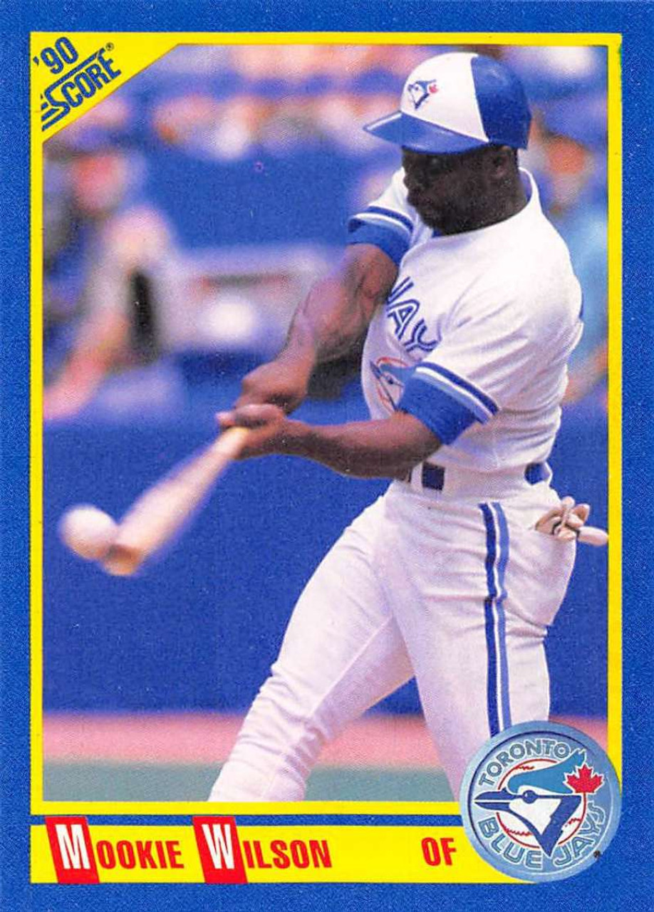 1990 Topps #182 Mookie Wilson VG Toronto Blue Jays - Under the Radar Sports