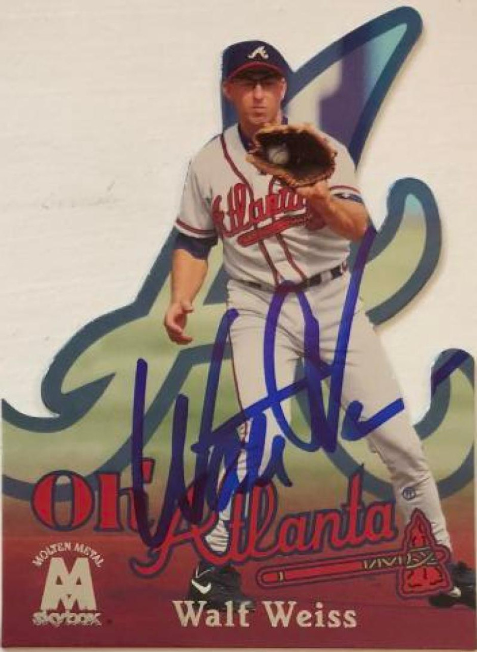 1999 Topps #138 Walt Weiss Atlanta Braves Baseball Card