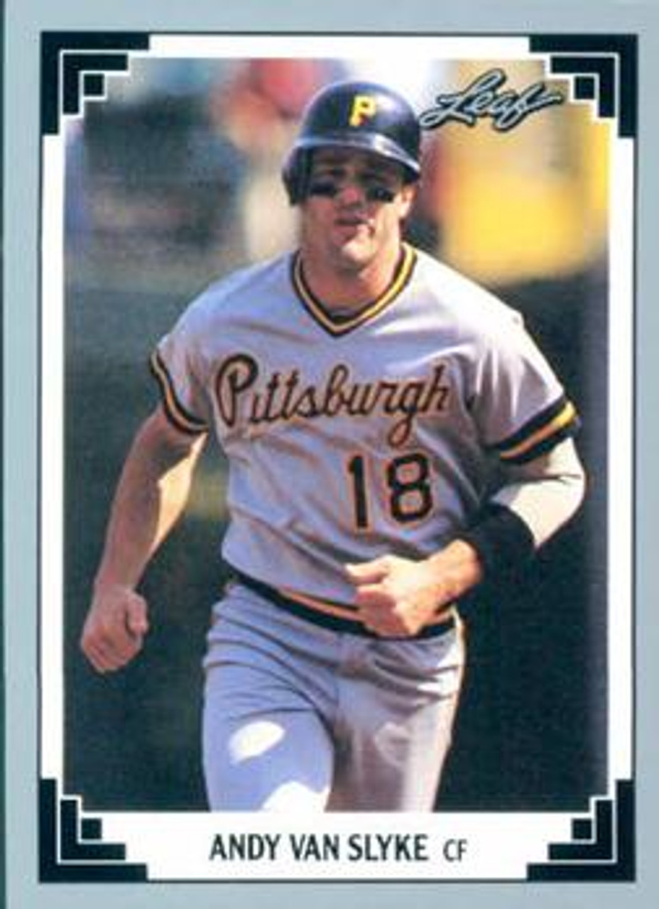 1991 Upper Deck #256 Andy Van Slyke VG Pittsburgh Pirates - Under