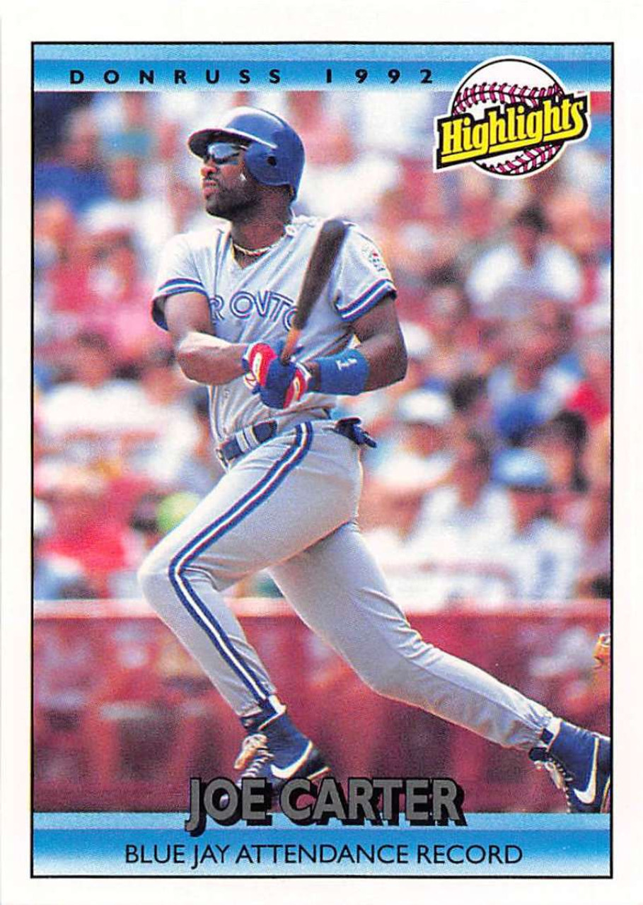 Joe Carter Signed Toronto Blue Jays 1992 Score Baseball Card