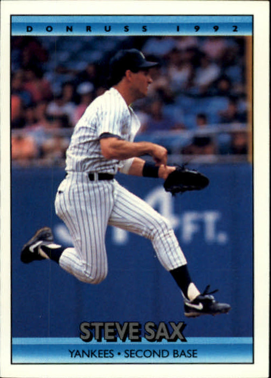 1992 Upper Deck Baseball Card #358 Steve Sax  