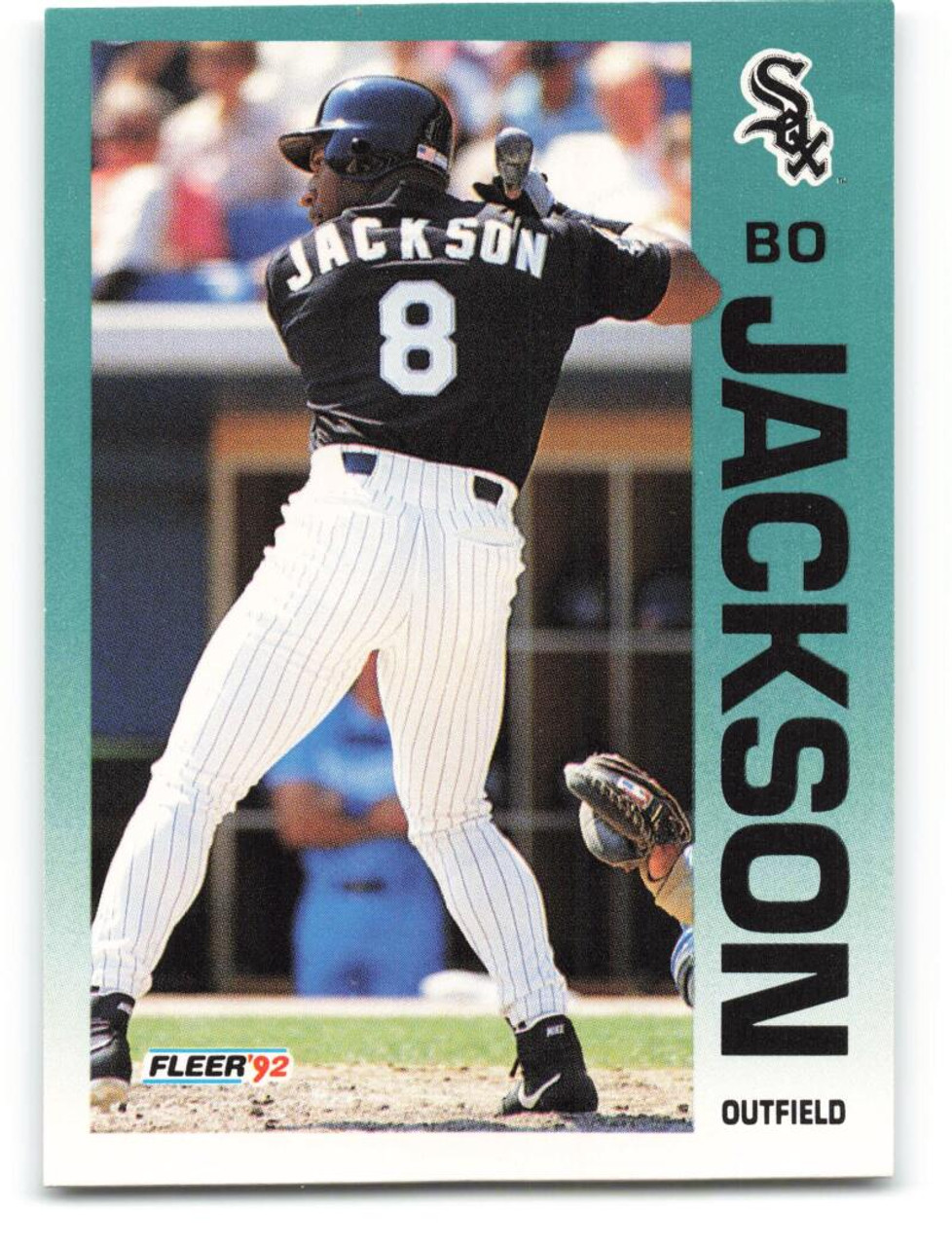 1992 Fleer #86 Bo Jackson VG Chicago White Sox