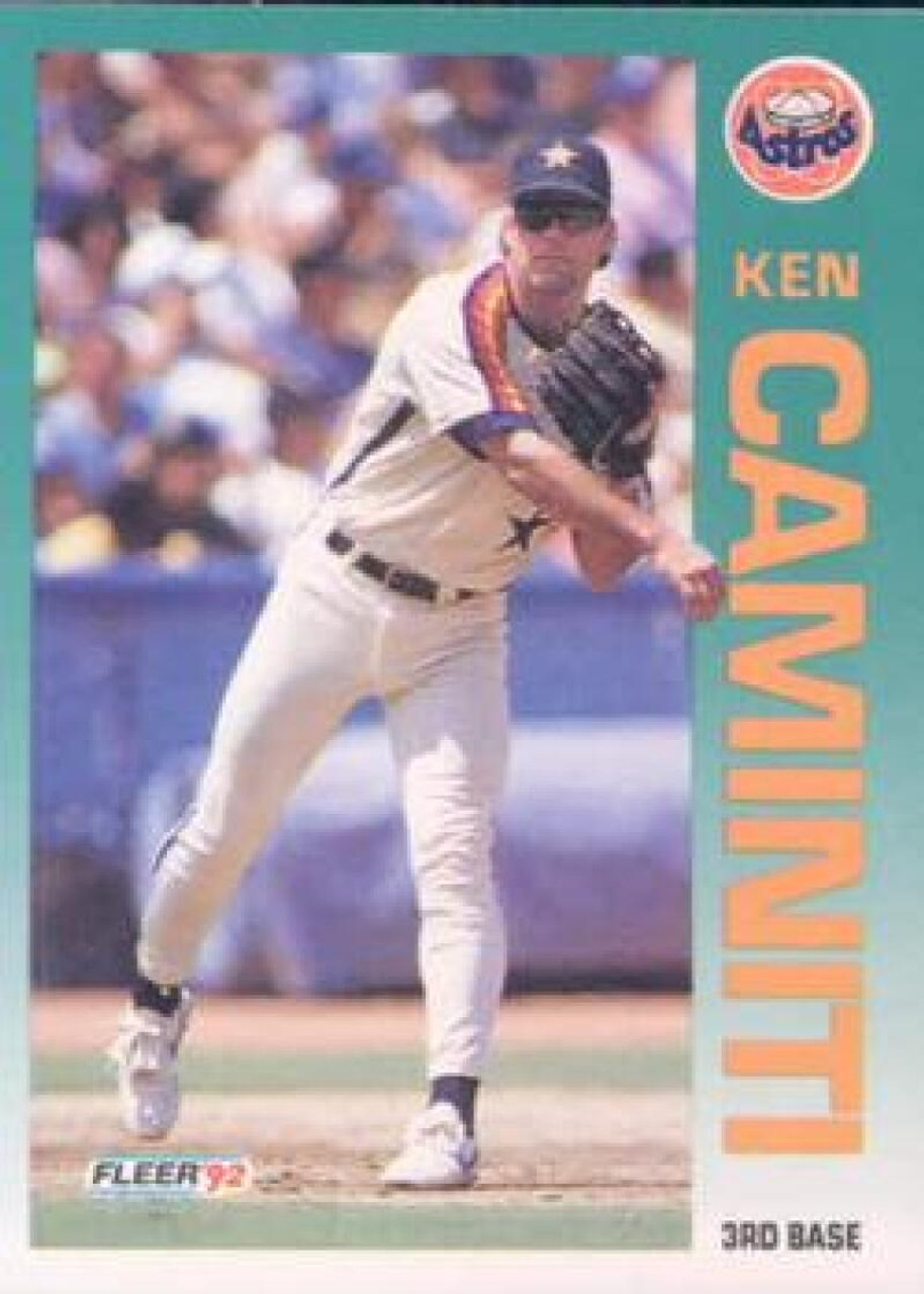 1993 Fleer #432 Ken Caminiti VG Houston Astros - Under the Radar Sports