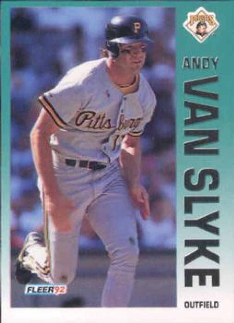 1992 Upper Deck #132 Andy Van Slyke VG Pittsburgh Pirates