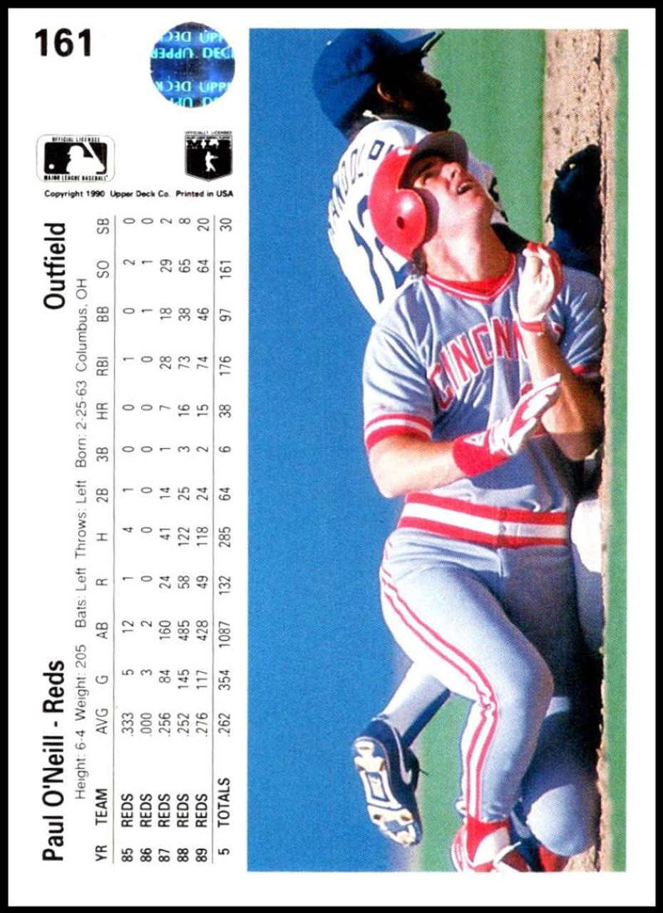 1992 Upper Deck #464 Paul O'Neill VG Cincinnati Reds