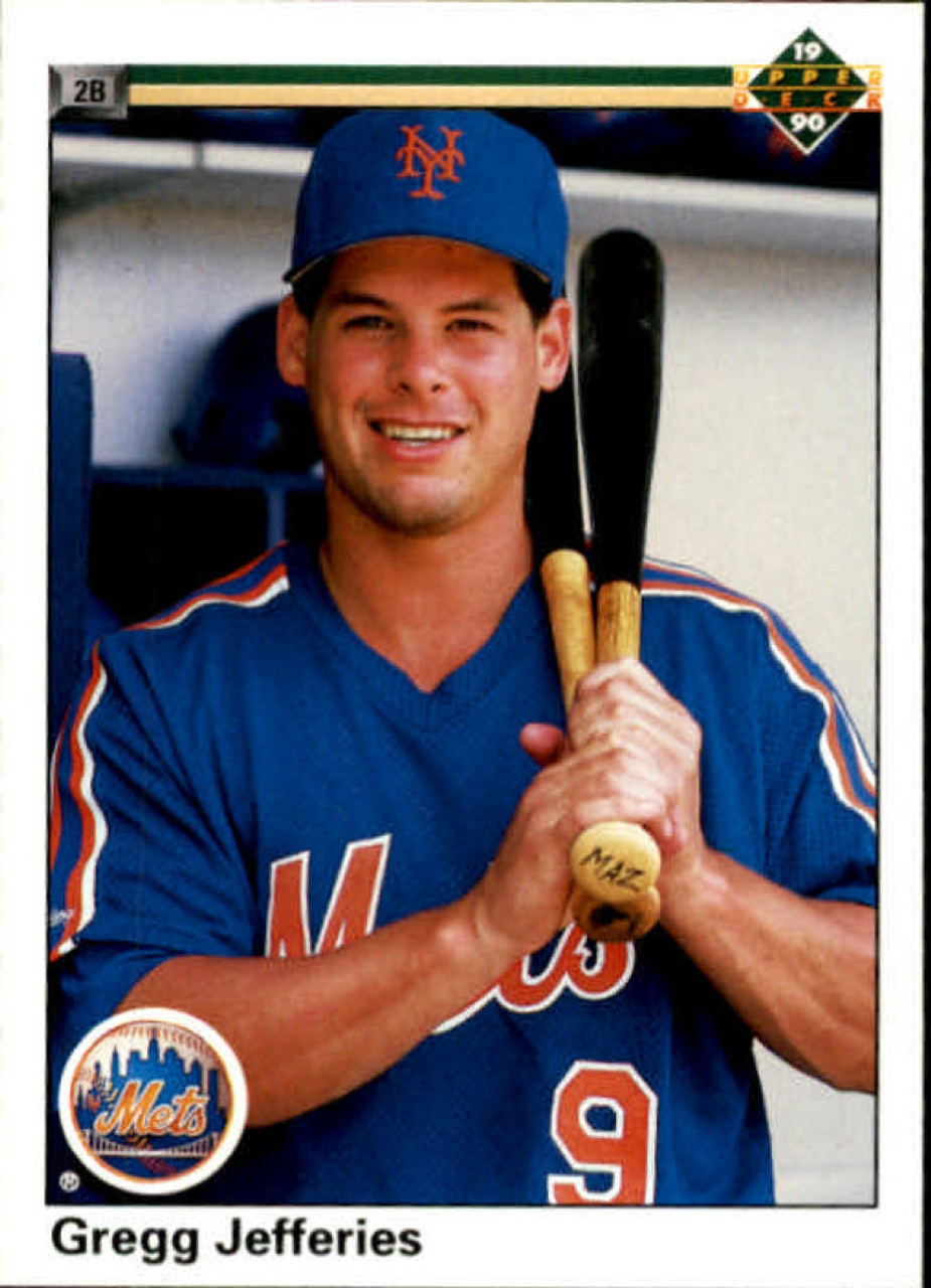 1990 Upper Deck #166 Gregg Jefferies VG New York Mets
