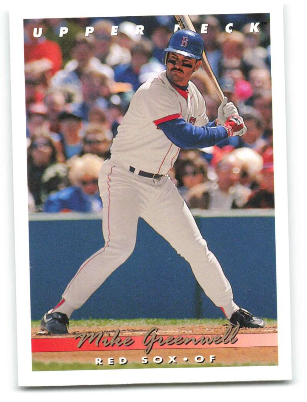  Baseball MLB 1990 Upper Deck #354 Mike Greenwell #354