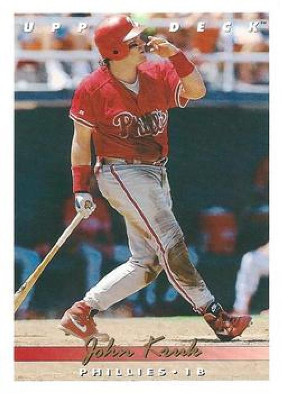 Philadelphia Phillies John Kruk Autographed Photo