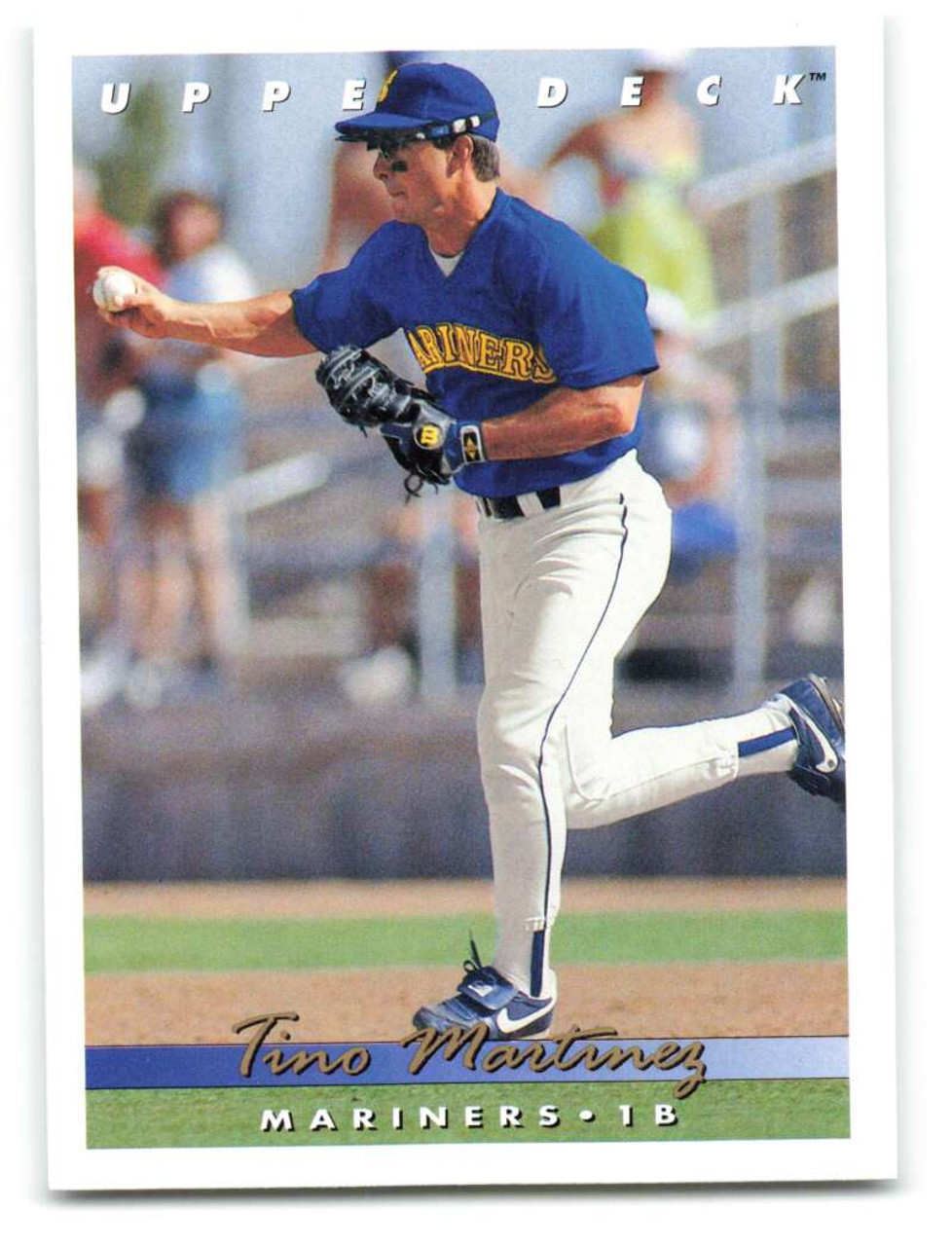 1992 Upper Deck #554 Tino Martinez VG Seattle Mariners - Under the Radar  Sports