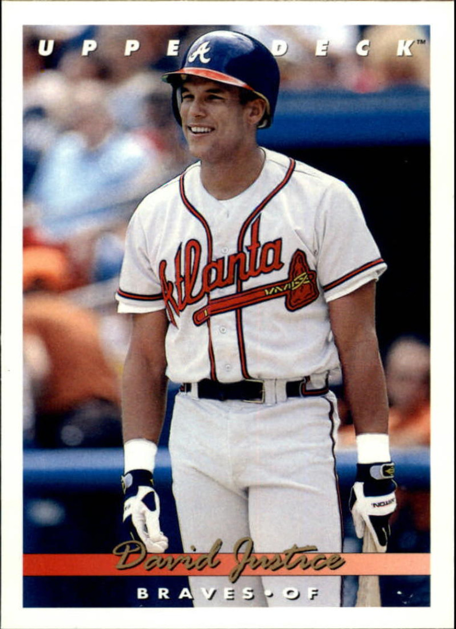  1992 Upper Deck Baseball Card #546 David Justice