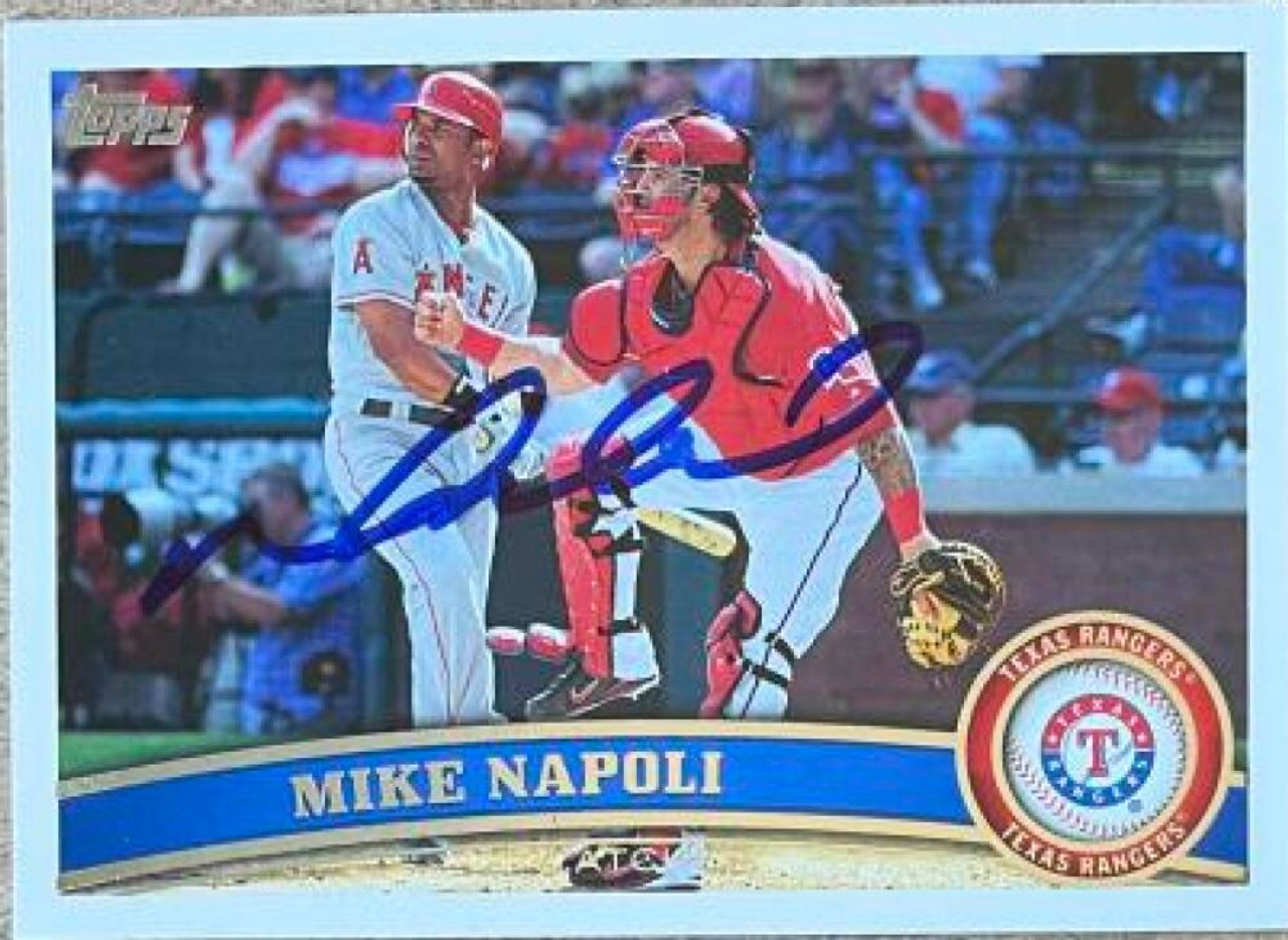 2011 Topps Update Mike Napoli #US19