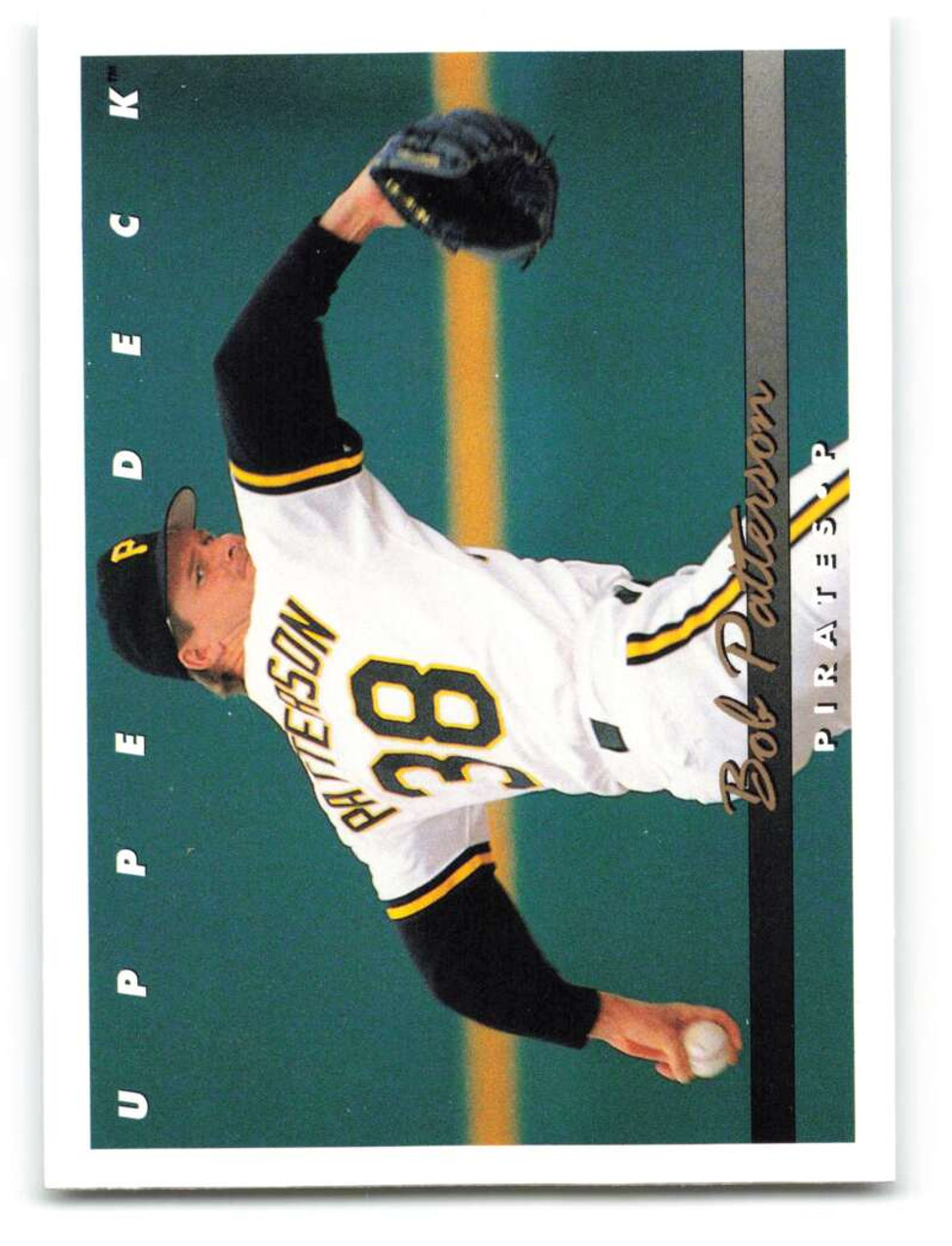 1993 Upper Deck #412 Bob Patterson VG Pittsburgh Pirates