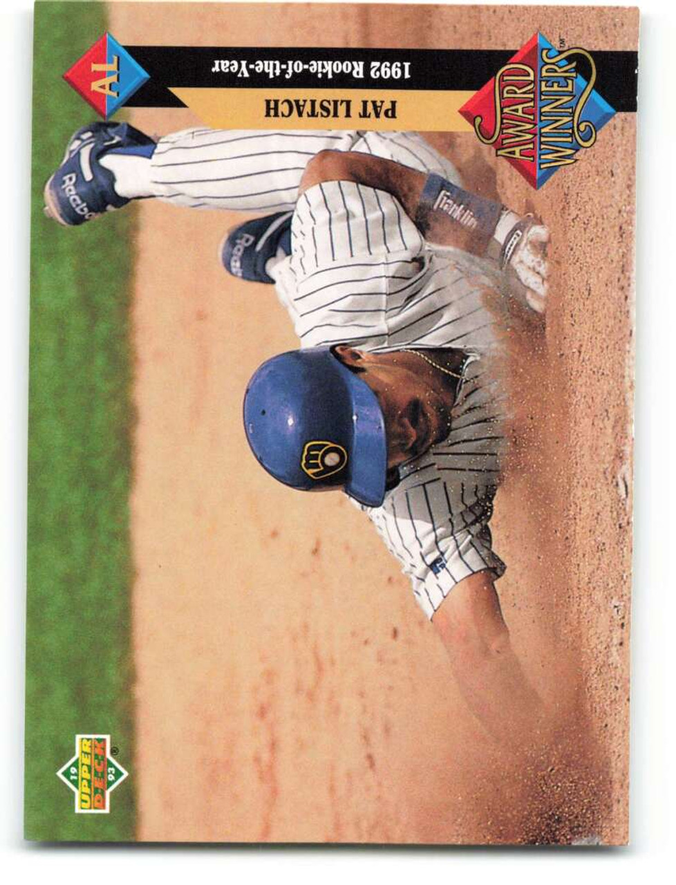 1993 Upper Deck Milwaukee Brewers Brew Crew Molitor Listach