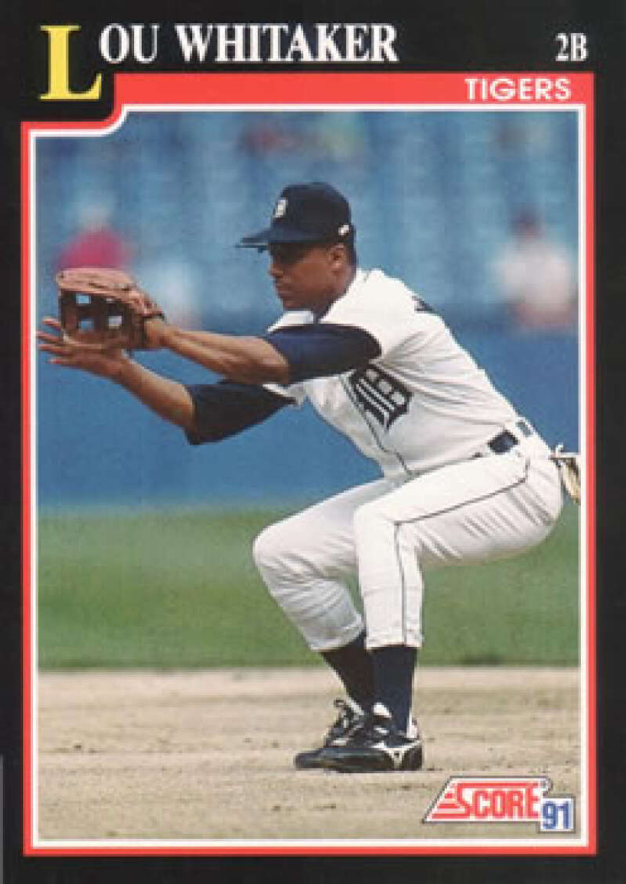 1985 Fleer Lou Whitaker