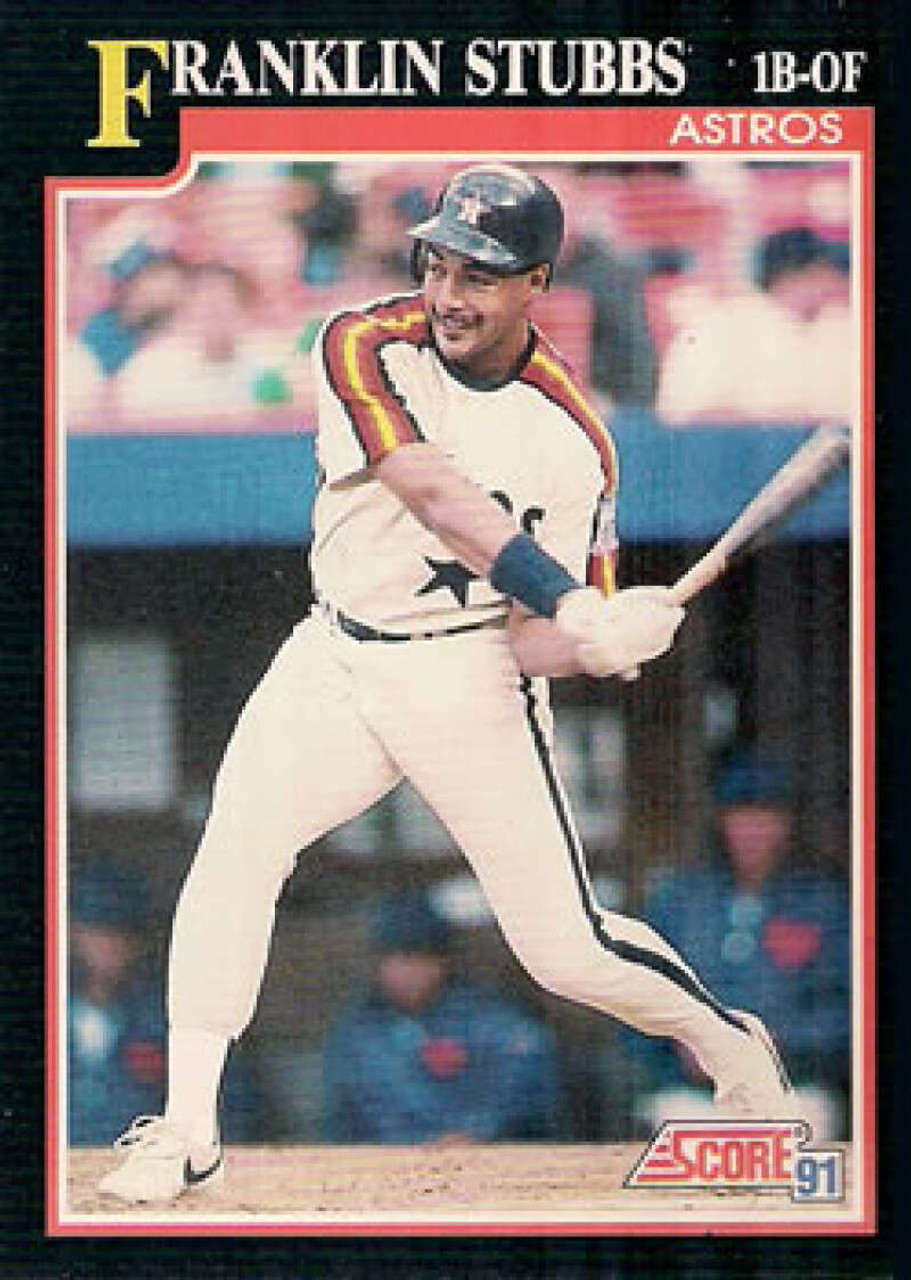 1991 Upper Deck #168 Franklin Stubbs VG Houston Astros - Under the Radar  Sports