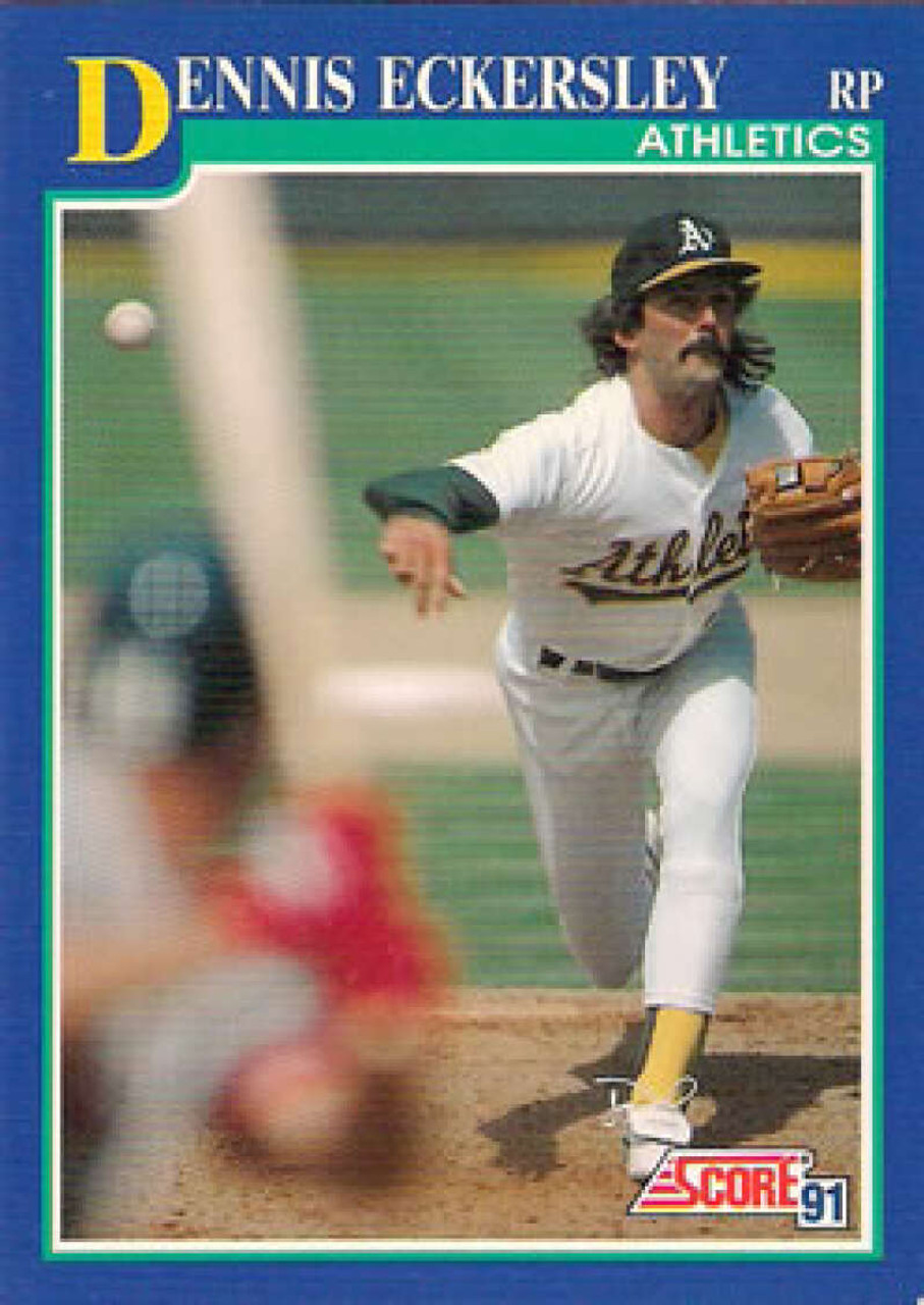 1991 Topps #250 Dennis Eckersley VG Oakland Athletics - Under the Radar  Sports