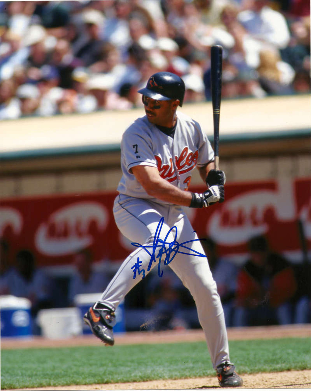 Harold Baines Autographed Orioles 8 x 10 Photo 2 - Under the Radar