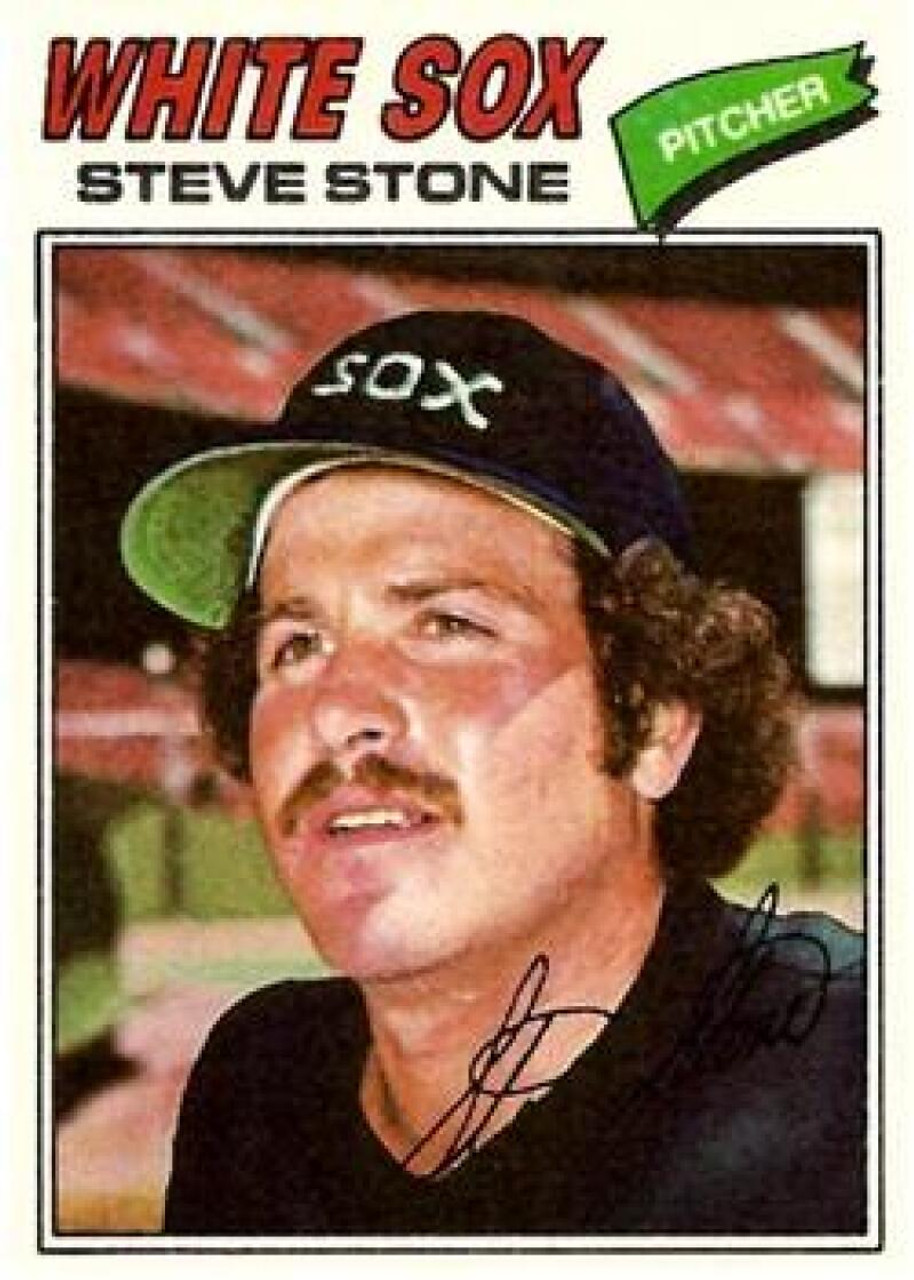 1977 Topps #17 Steve Stone VG Chicago White Sox - Under the Radar