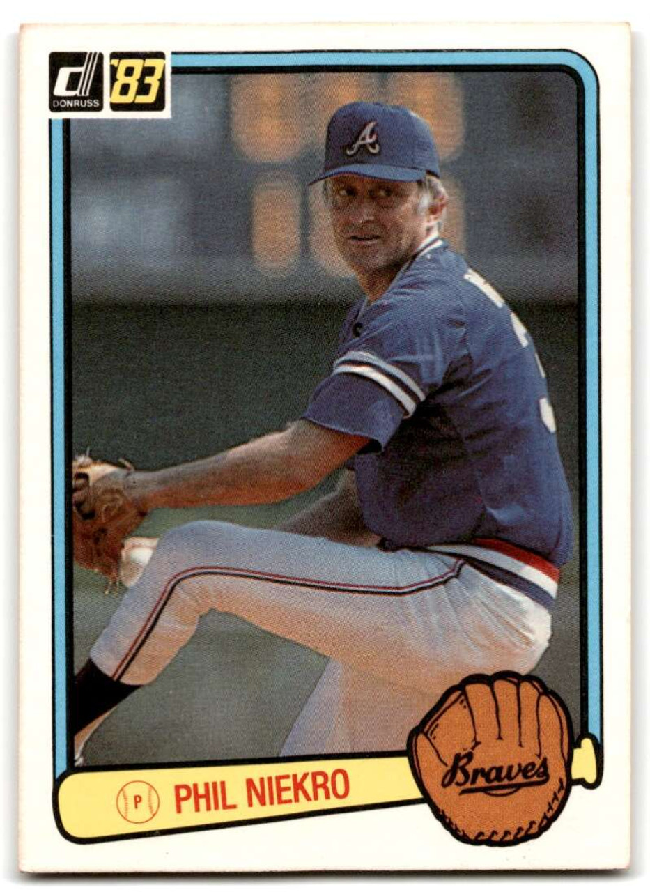 1983 Donruss #97 Phil Niekro VG Atlanta Braves