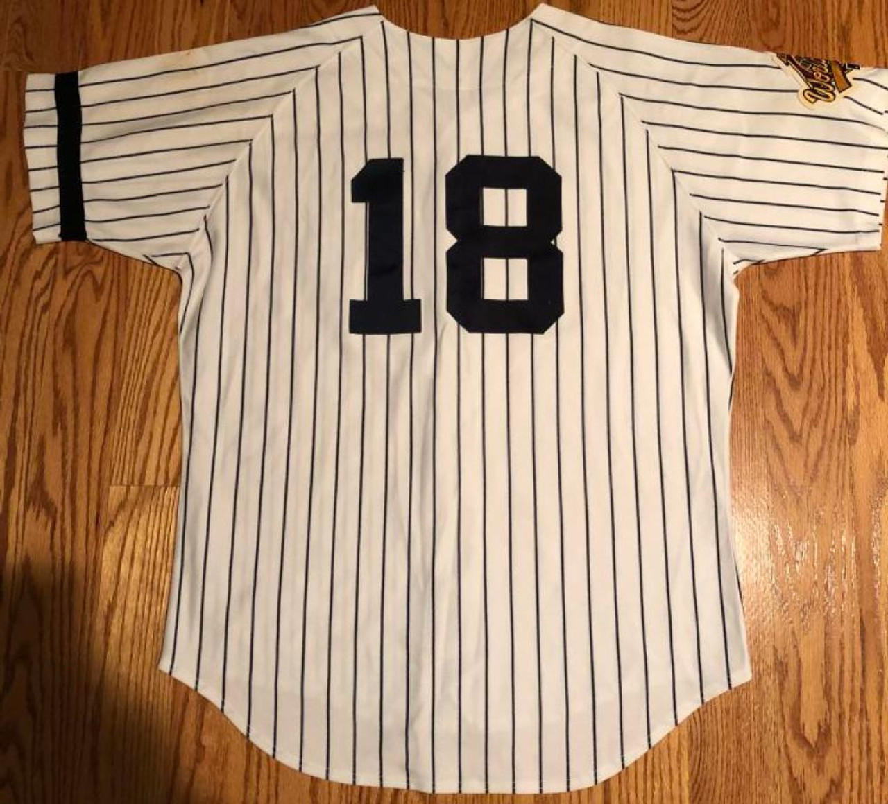 Mariano Duncan GAME USED 1996 World Series New York Yankees Home