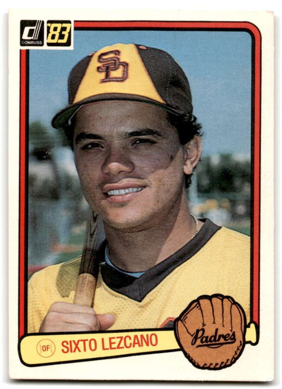 1980 TOPPS BASEBALL CARD SIXTO LEZCANO