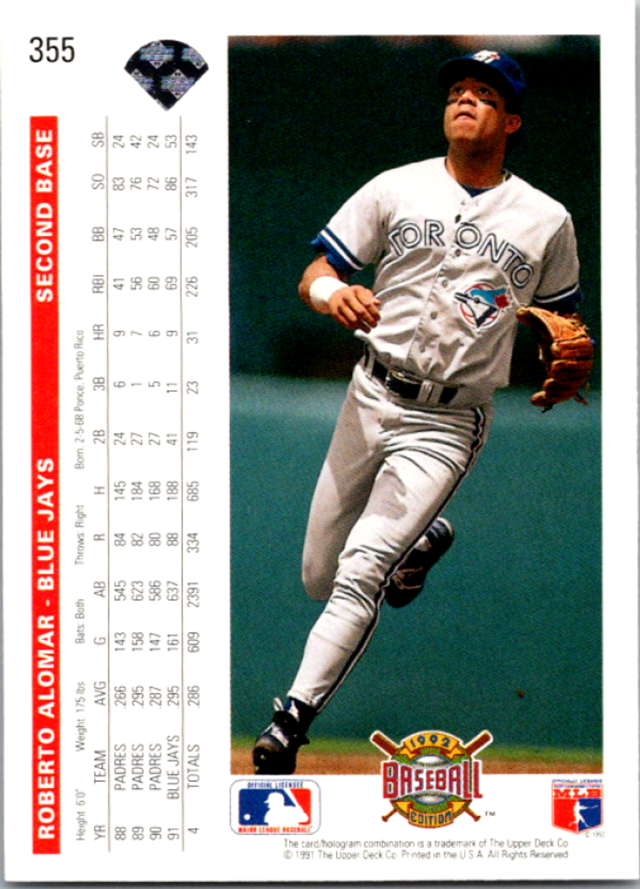 Alomar, Roberto / Toronto Blue Jays, Upper Deck #81