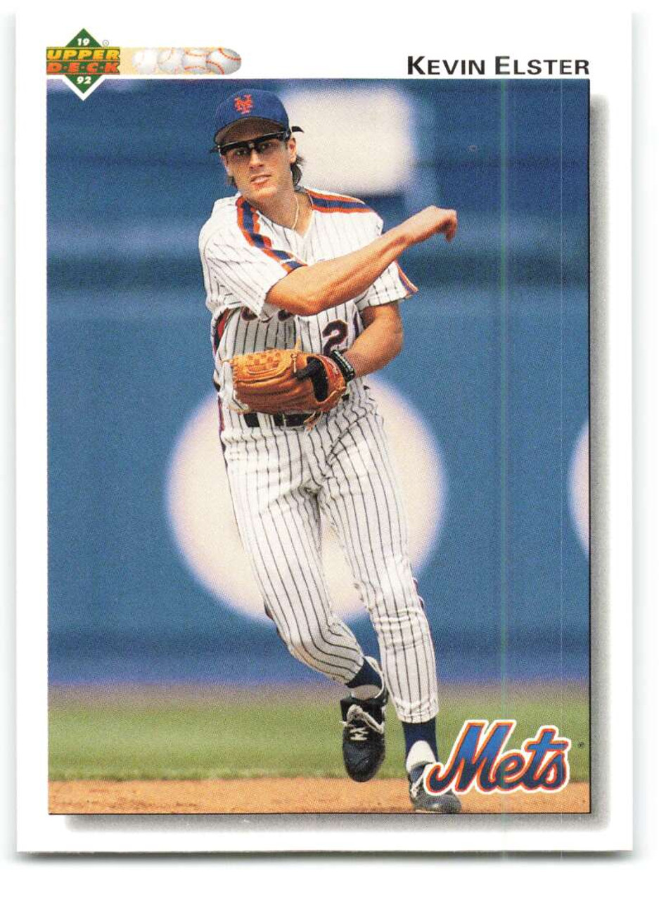 1992 Upper Deck #385 Kevin Elster VG New York Mets