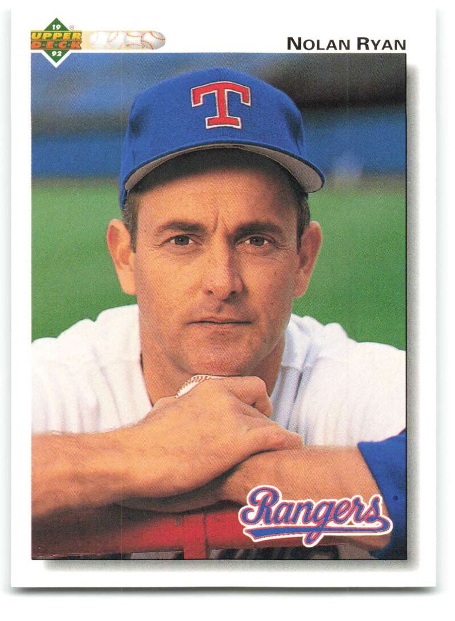 1993 Upper Deck Baseball Card #37 Nolan Ryan