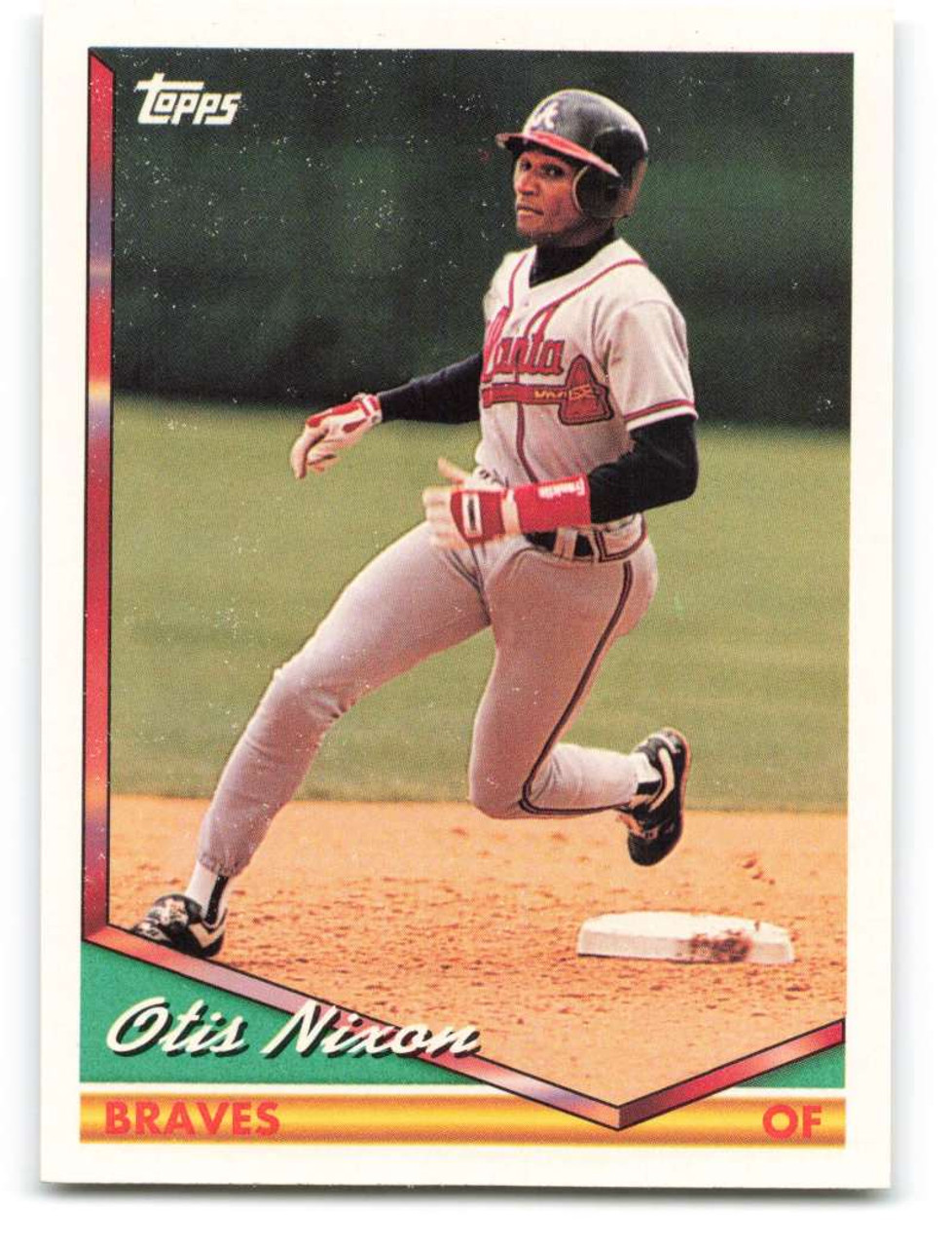 1994 Topps #52 Otis Nixon VG Atlanta Braves