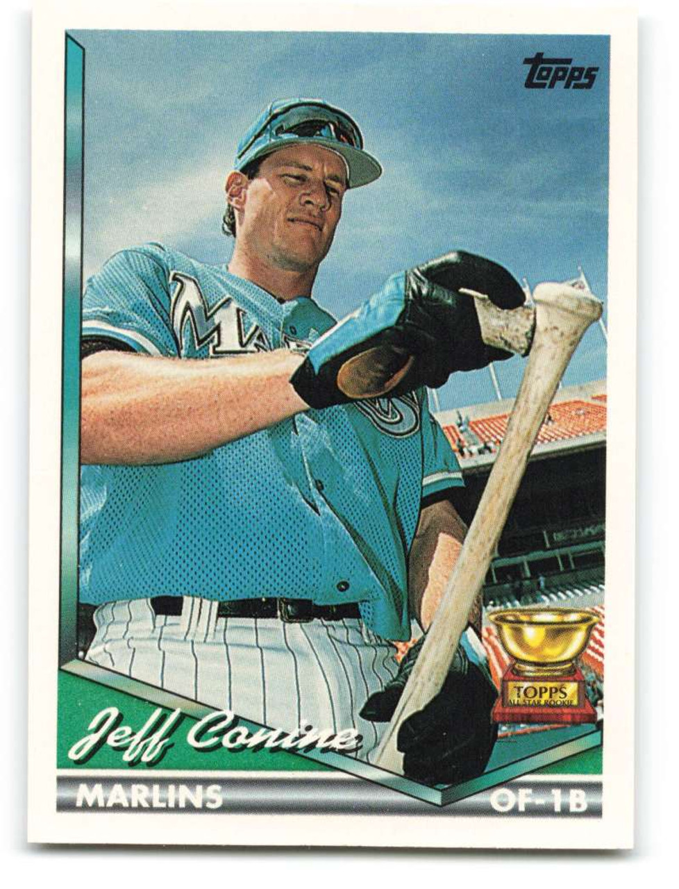 1994 Topps #466 Jeff Conine VG Florida Marlins