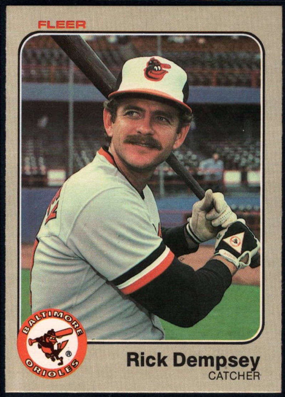 1983 Topps Baseball #138 Rick Dempsey Baltimore Orioles 2
