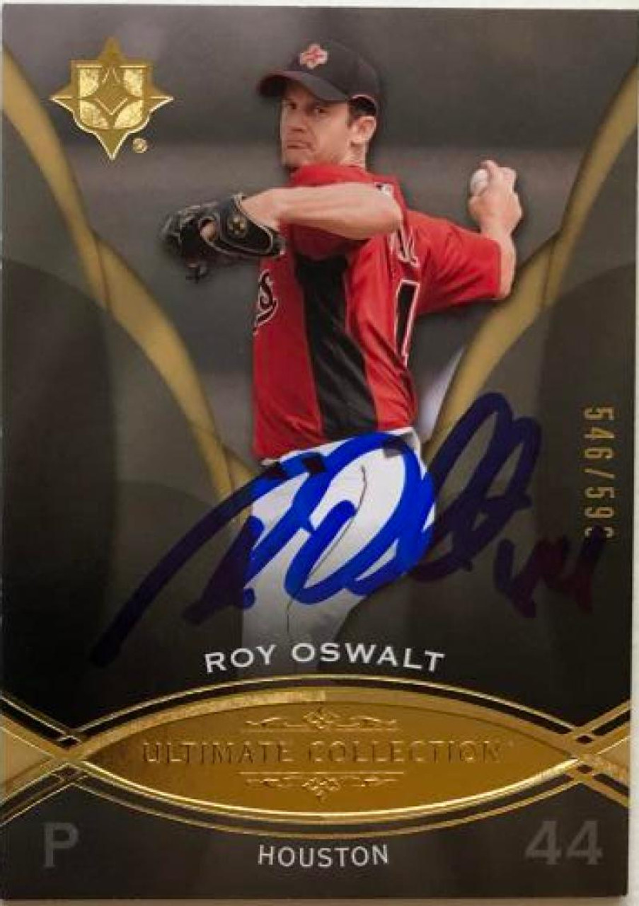 Roy Oswalt Autographed 2009 Bowman #182 - Under the Radar Sports