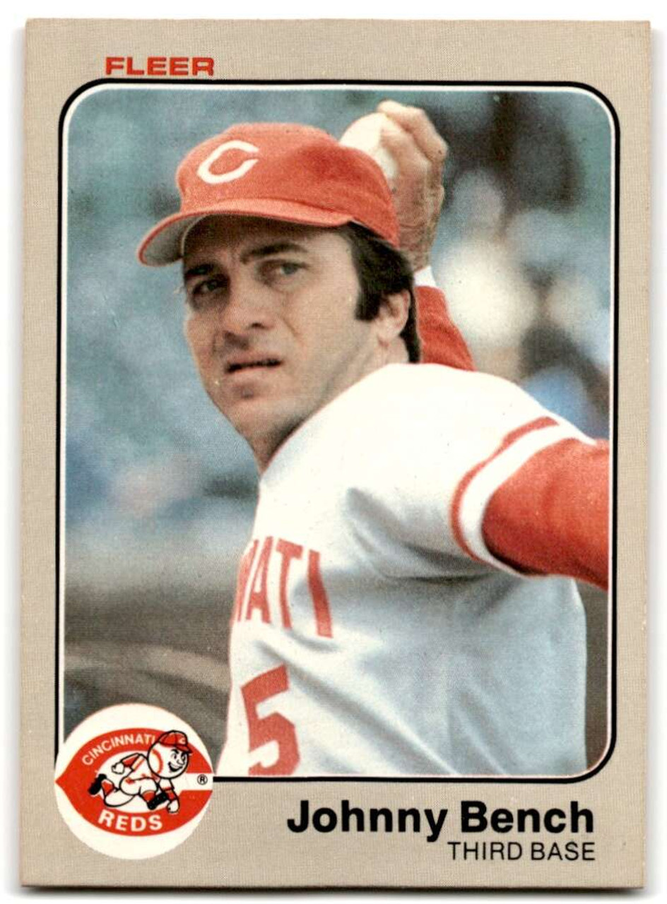 1983 Topps Johnny Bench