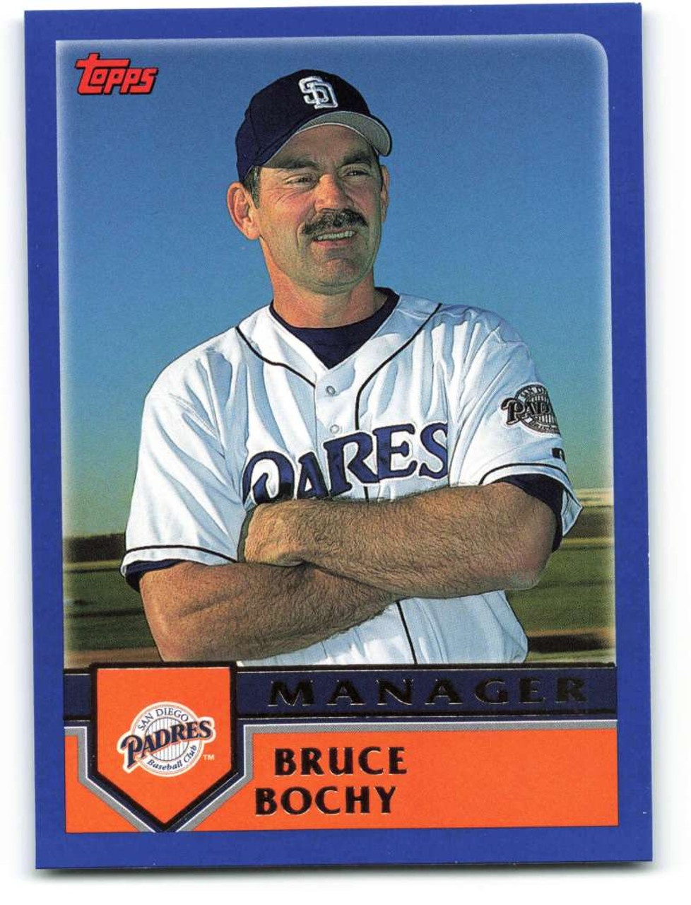 Bruce Bochy - San Diego Padres (MLB Baseball Card) 1986 Topps