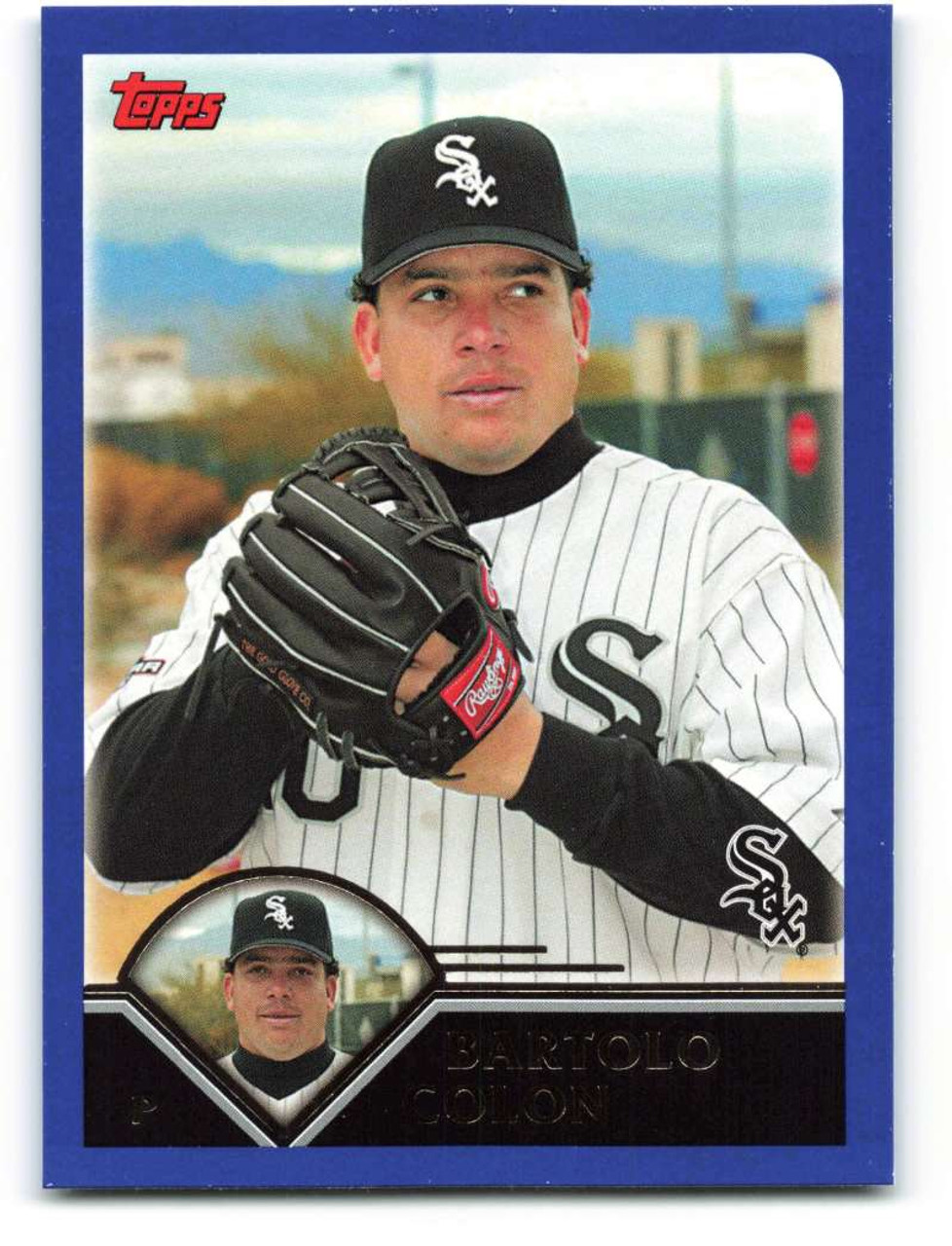 2003 Topps #546 Bartolo Colon VG Chicago White Sox