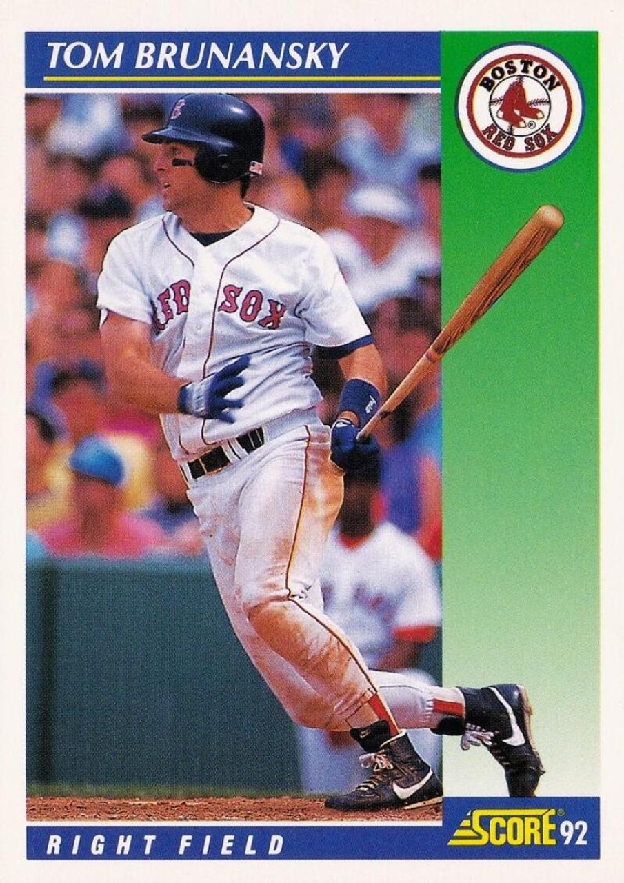 1991 Score #245 Tom Brunansky VG Boston Red Sox - Under the Radar Sports