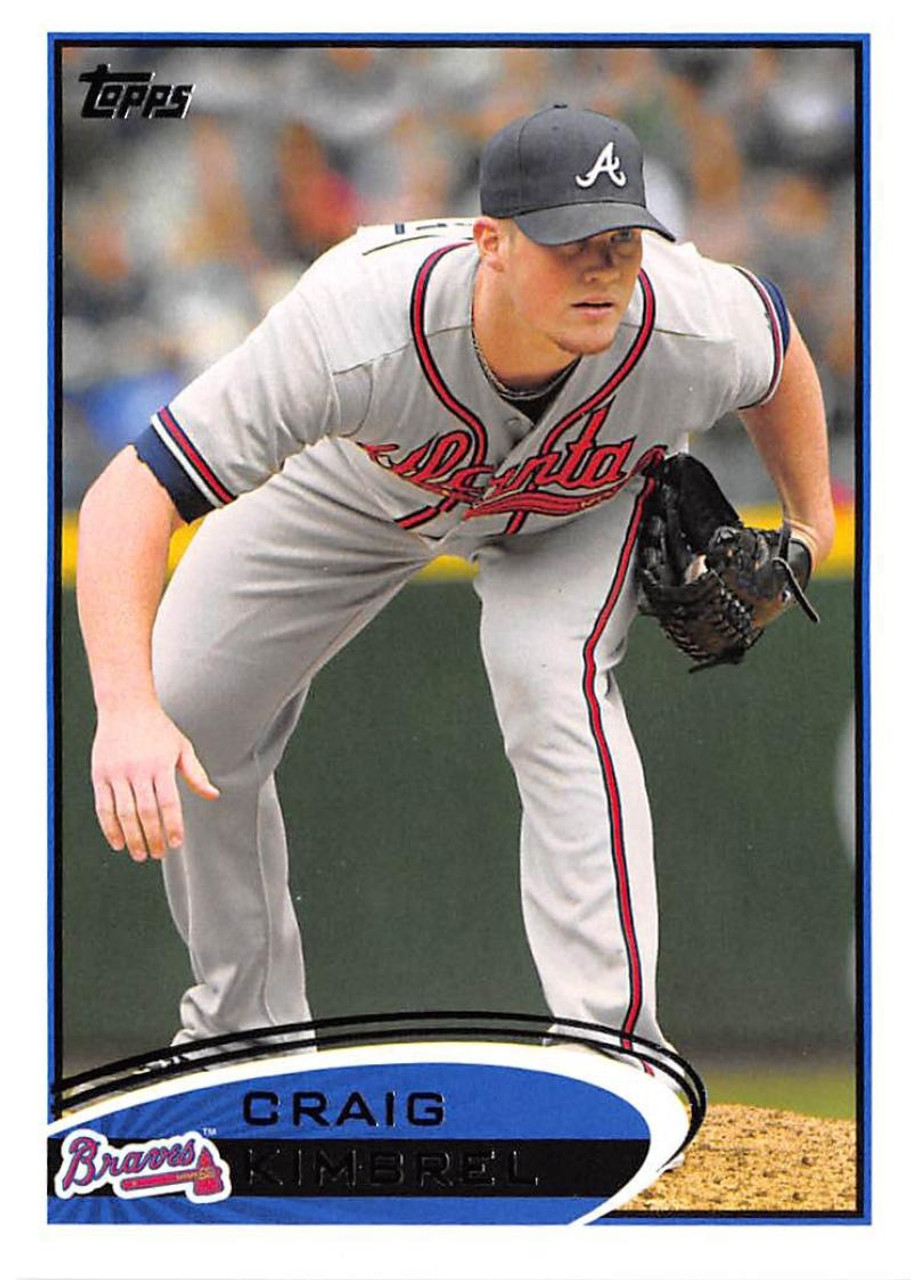 2012 Topps Craig Kimbrel Atlanta Braves #87